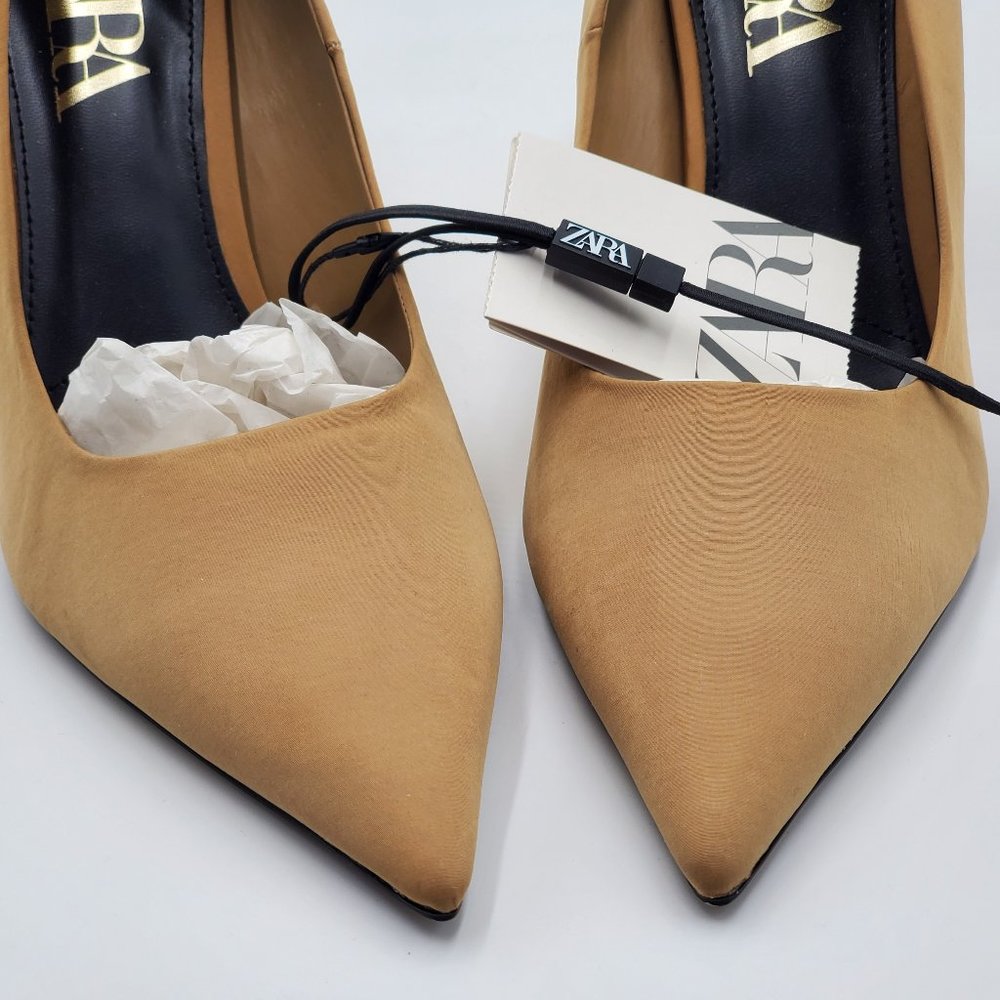 Zara Fabric Stilettos - NWT - Picture 4 of 16